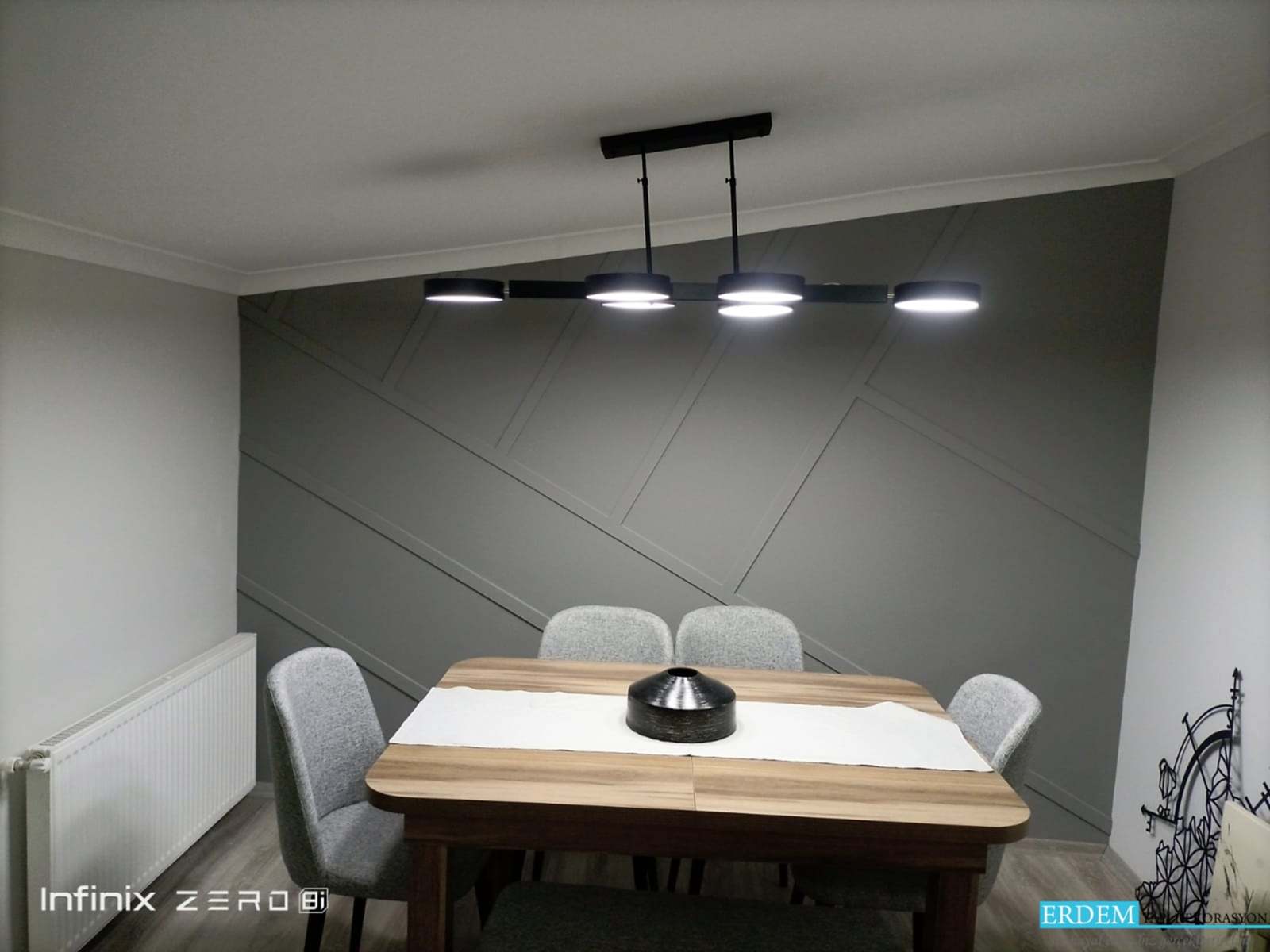 Asimetrik duvar ��tas� �al��mas� Ofis