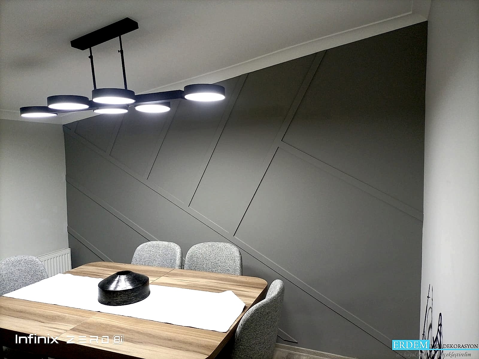 Asimetrik duvar ��tas� �al��mas� Ofis