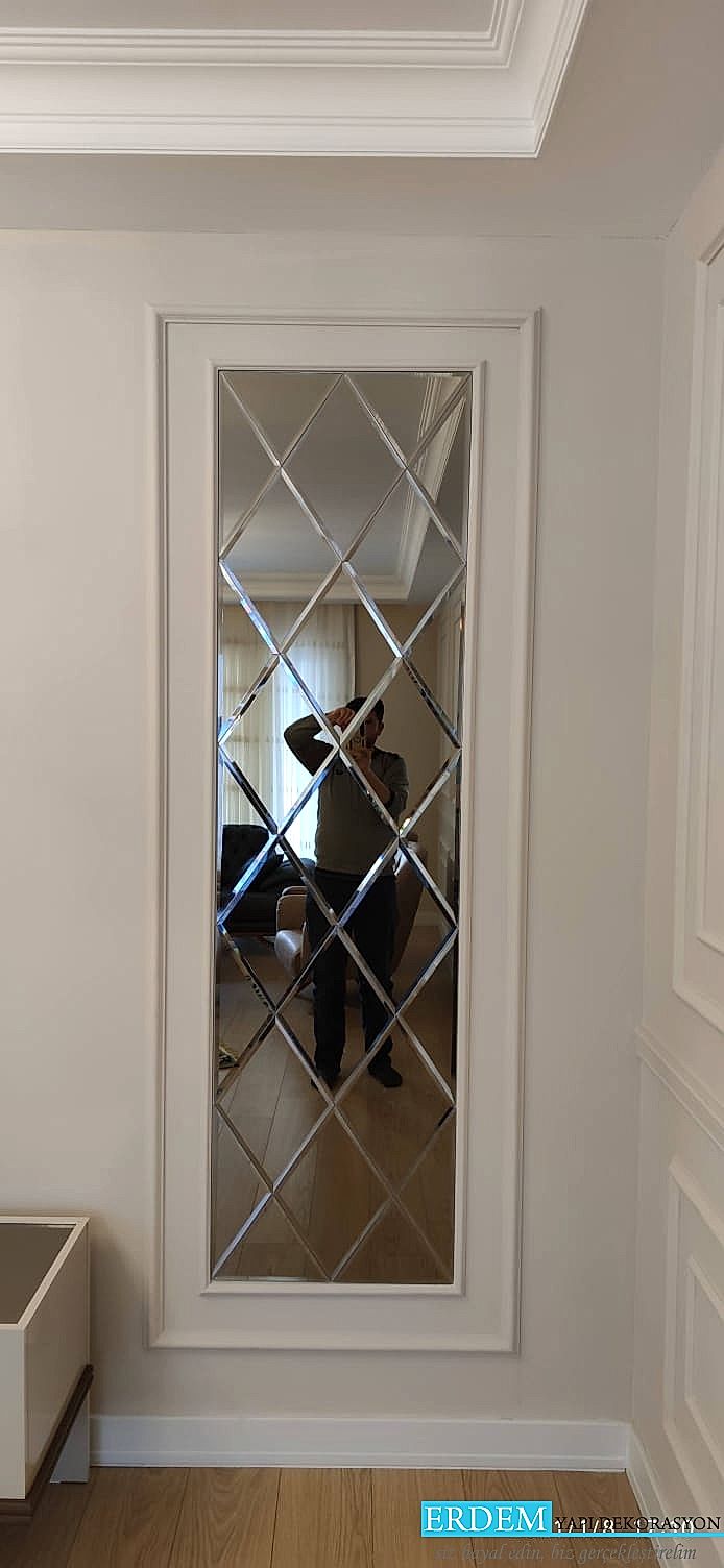 Baklava Ayna ve Duvar ��tas� Dekorasyonu