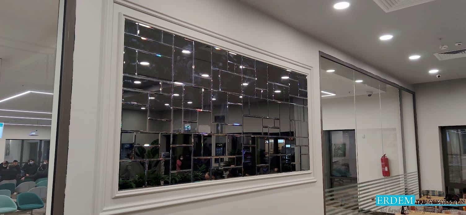 Baklava Ayna ve Duvar ��tas� Dekorasyonu