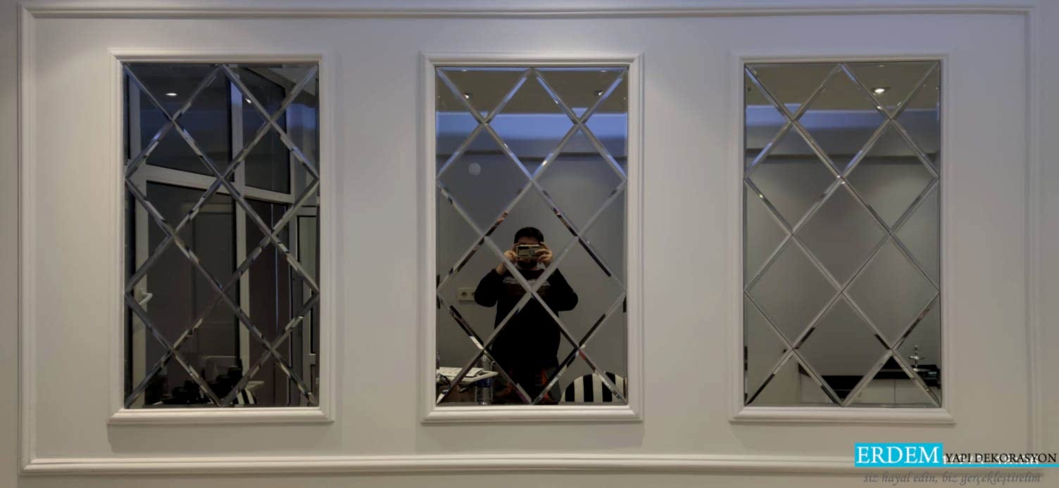 Baklava Ayna ve Duvar ��tas� Dekorasyonu