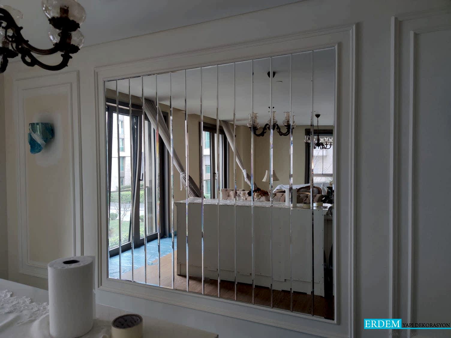 Baklava Ayna ve Duvar ��tas� Dekorasyonu