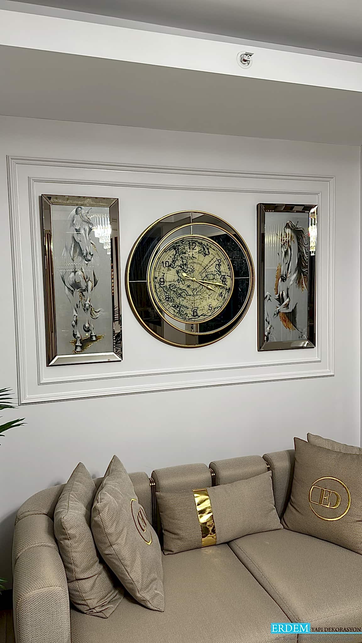 Aynal� duvar ��tas� uygulamam�z