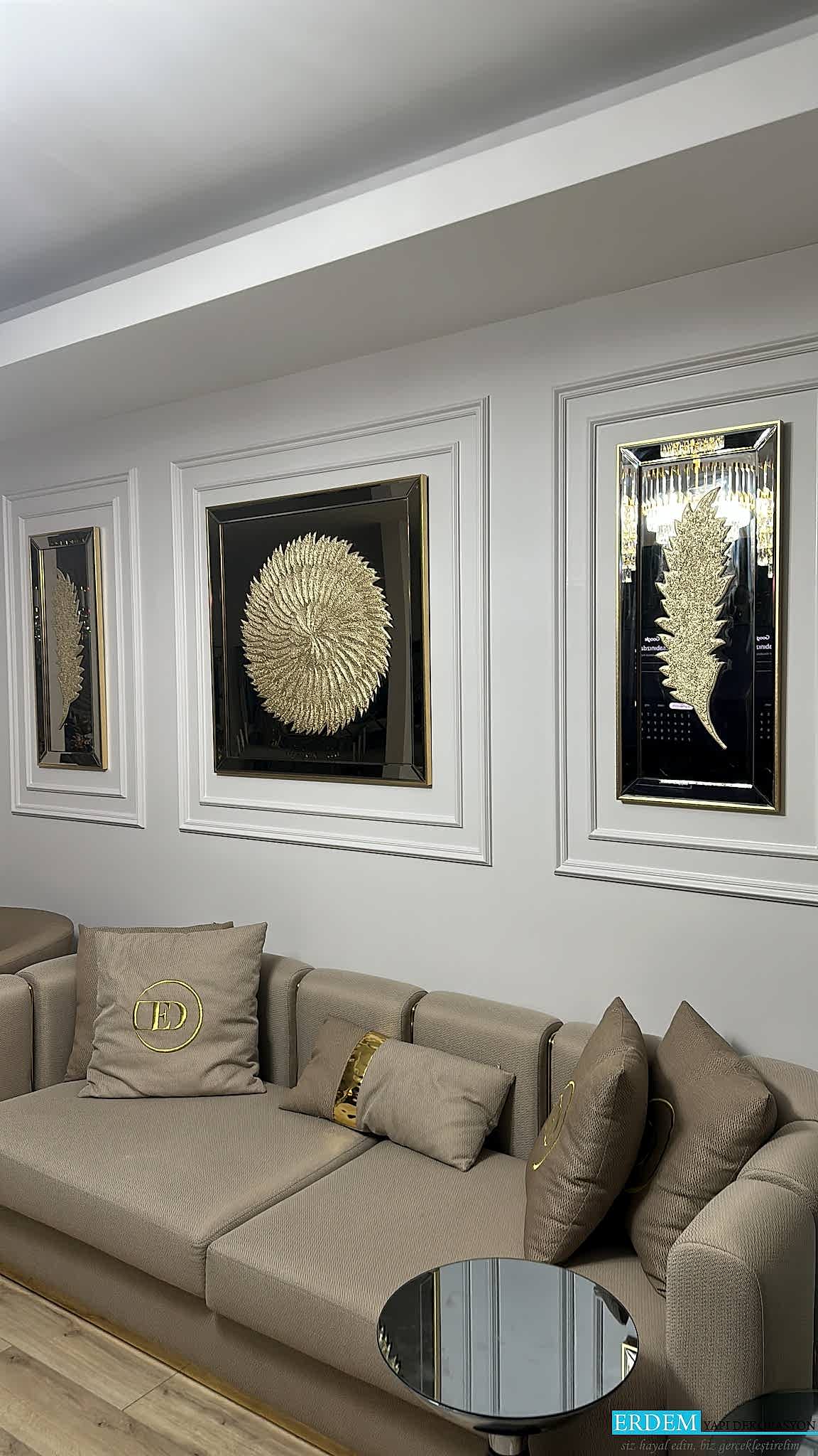 Aynal� duvar ��tas� uygulamam�z