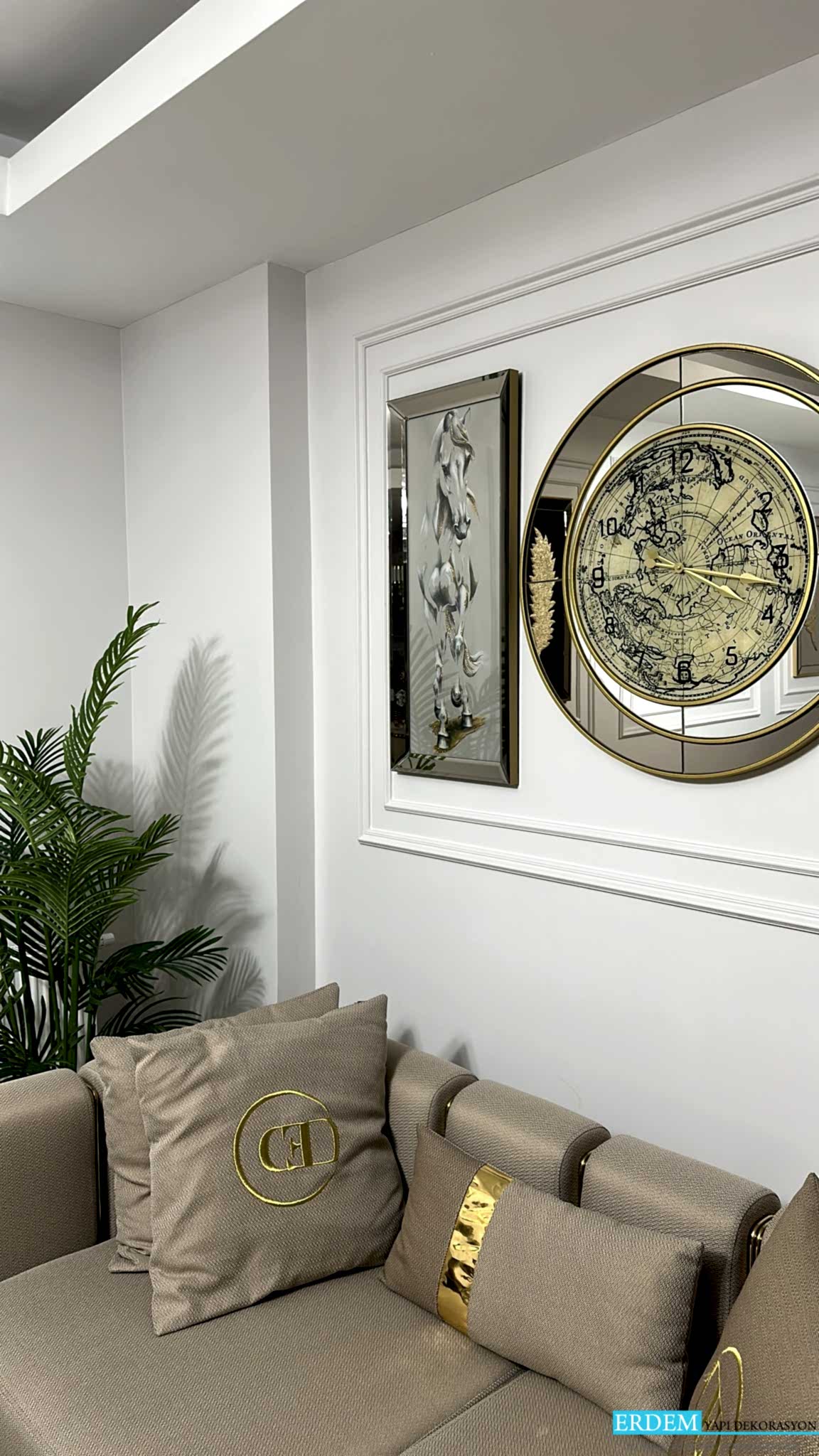 Aynal� duvar ��tas� uygulamam�z