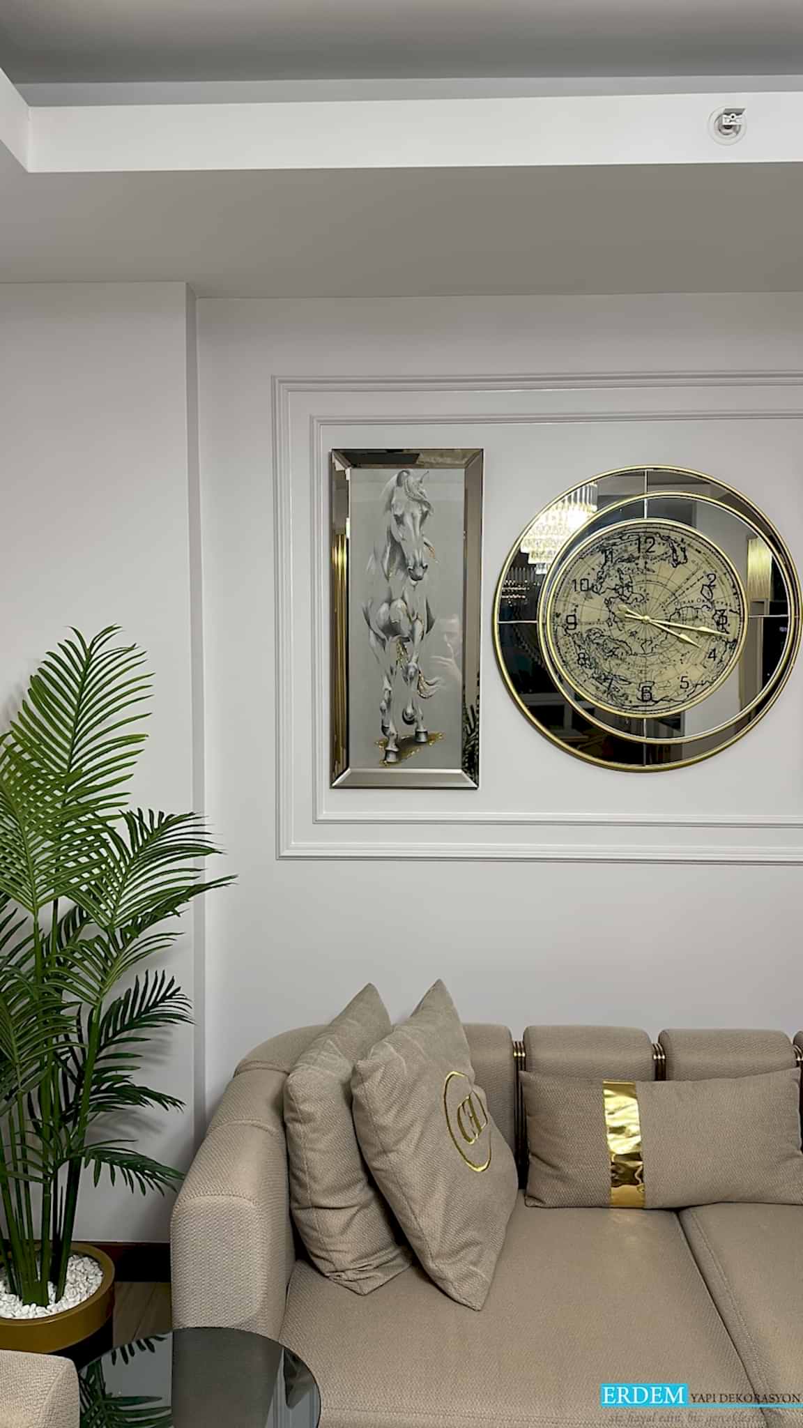 Aynal� duvar ��tas� uygulamam�z