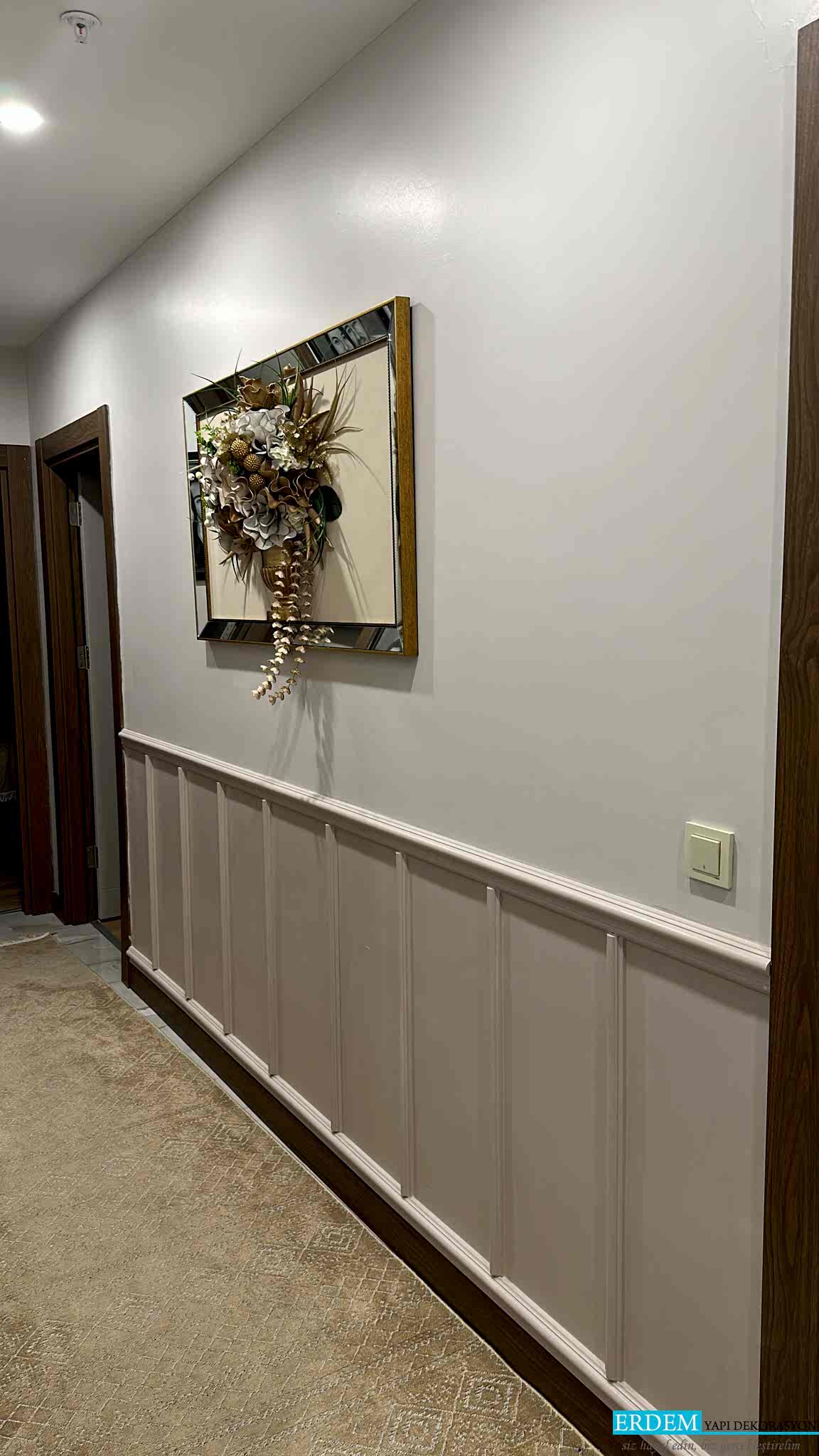 Aynal� duvar ��tas� uygulamam�z