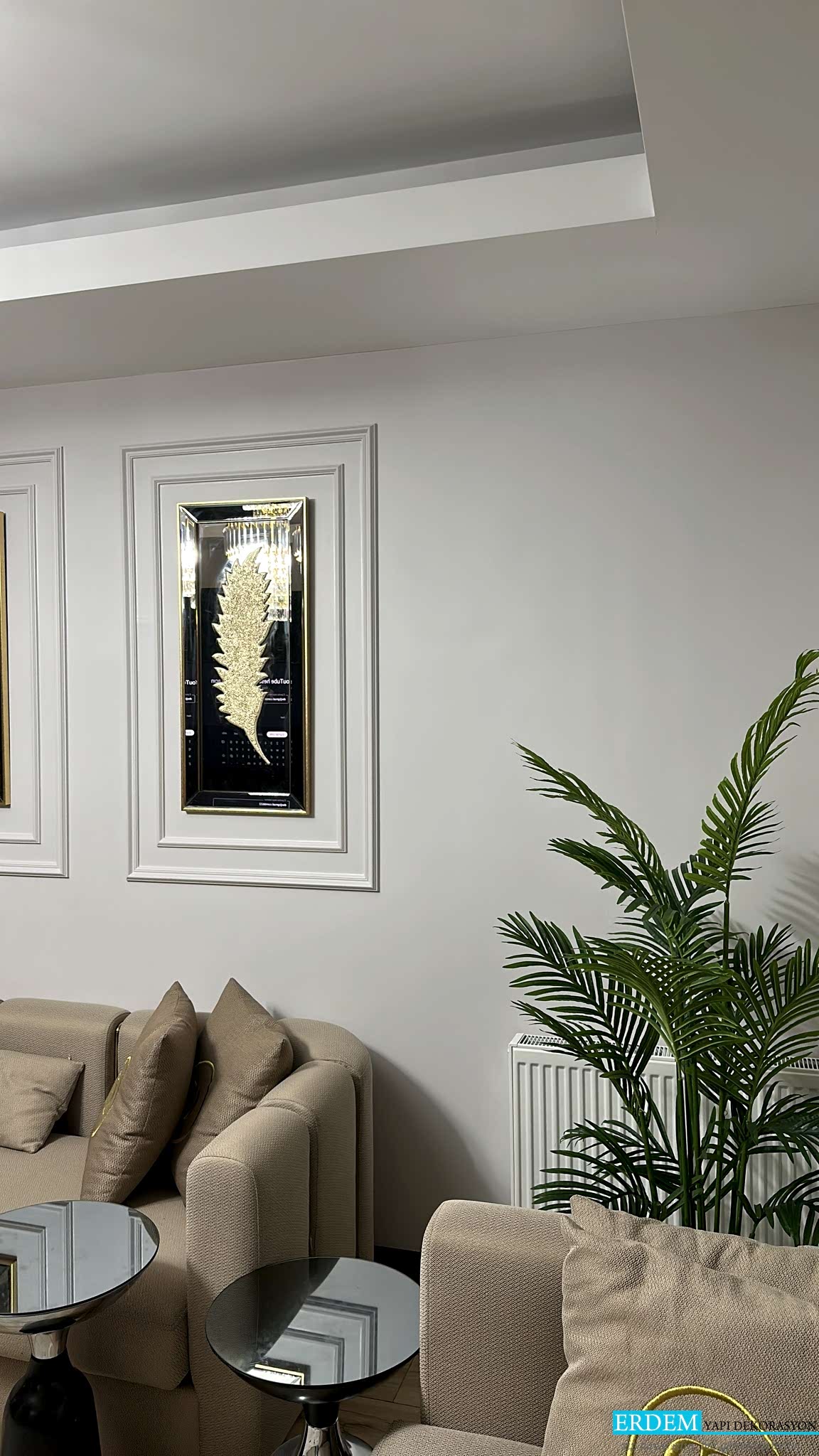 Aynal� duvar ��tas� uygulamam�z