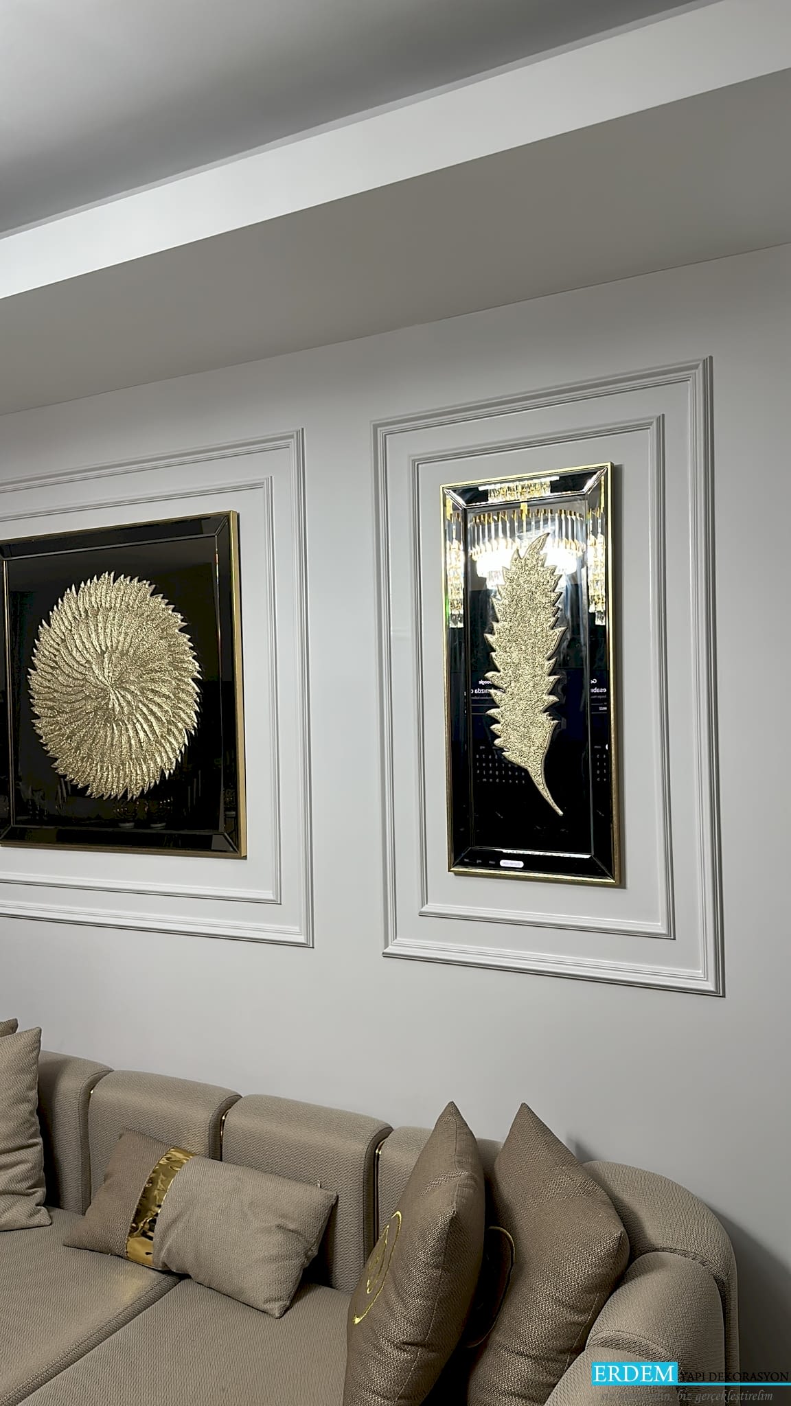 Aynal� duvar ��tas� uygulamam�z