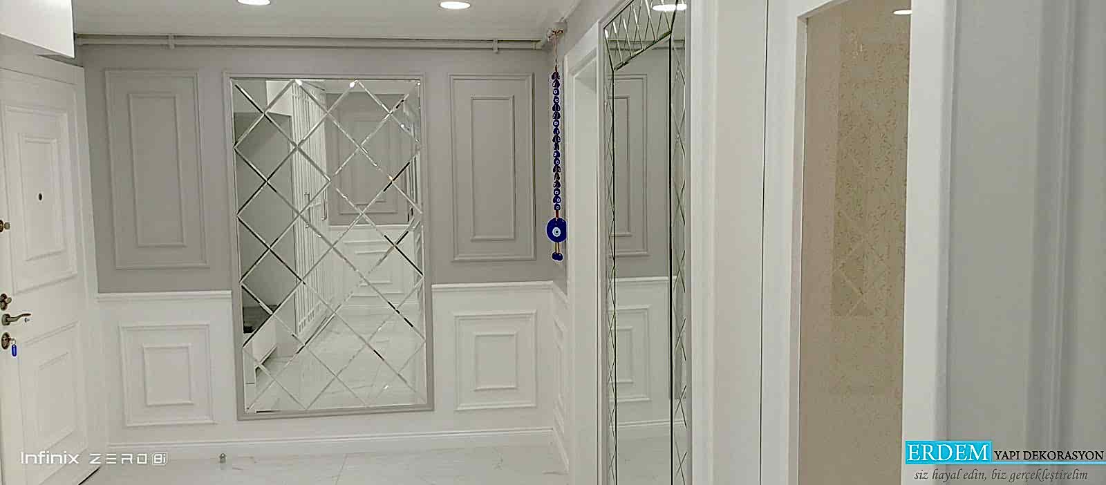 Bah�e�ehir Duvar ��tas� Baklava Ayna