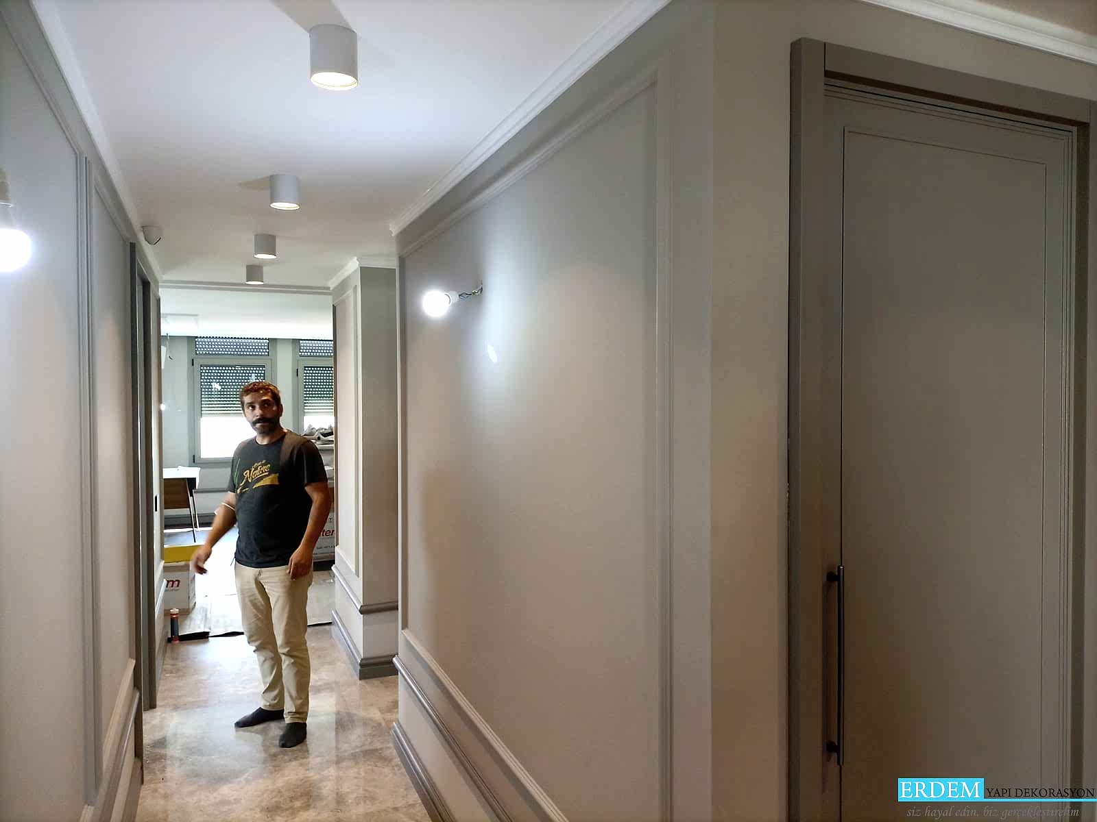 Duvar ��talama �al��mas� Be�ikta�