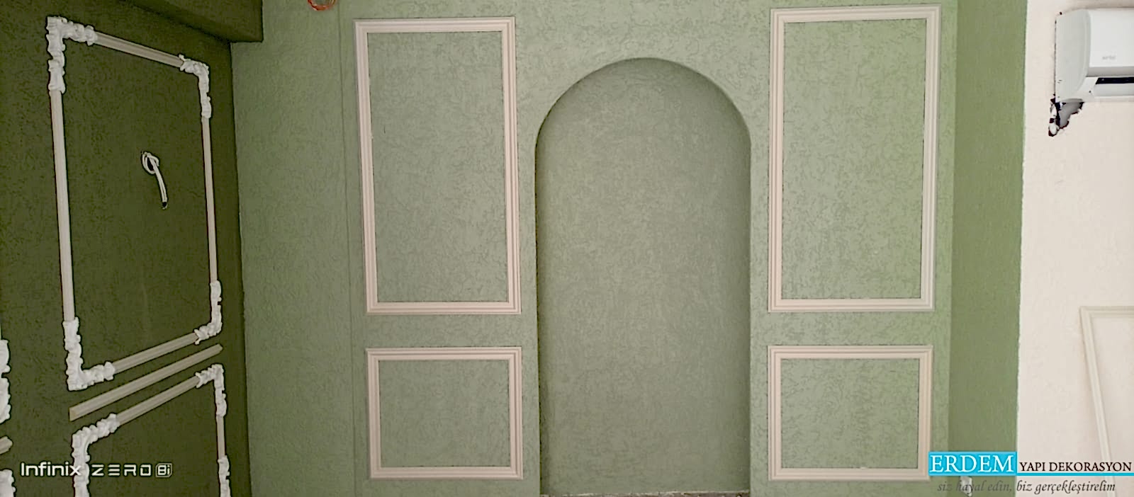 K��e motifli ��ta ma�aza dekoru