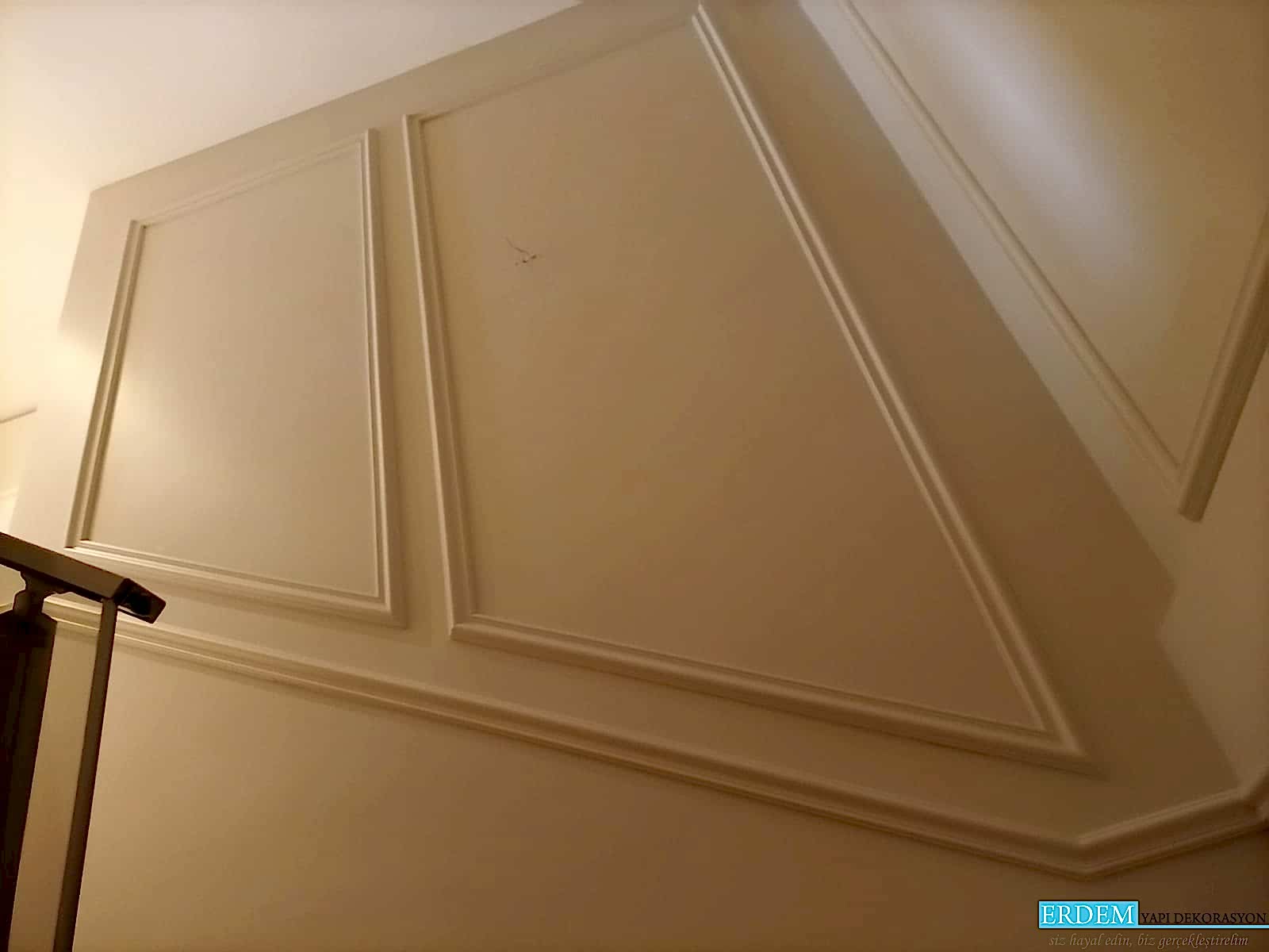 Merdiven Poli�retan Duvar ��ta Uygulamas�