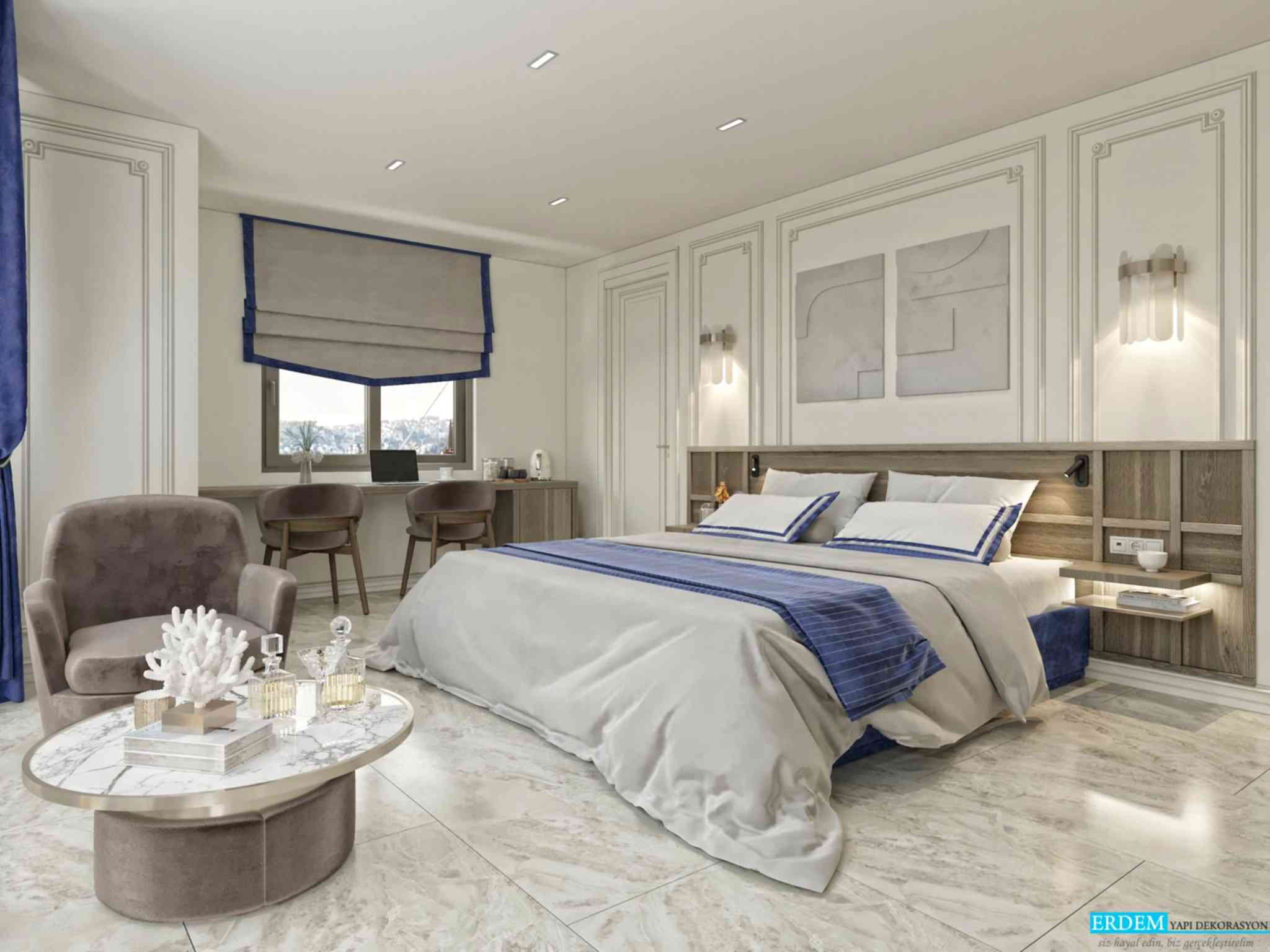 Otel tasar�m� duvar ��tas�