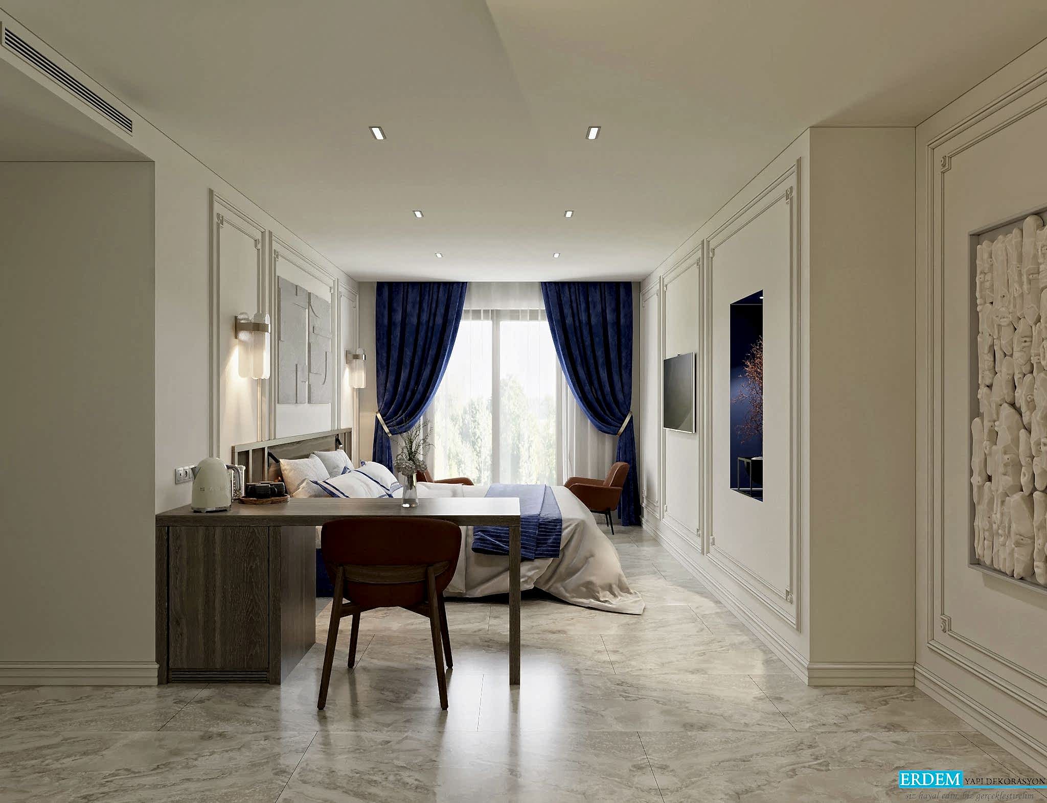 Otel tasar�m� duvar ��tas�