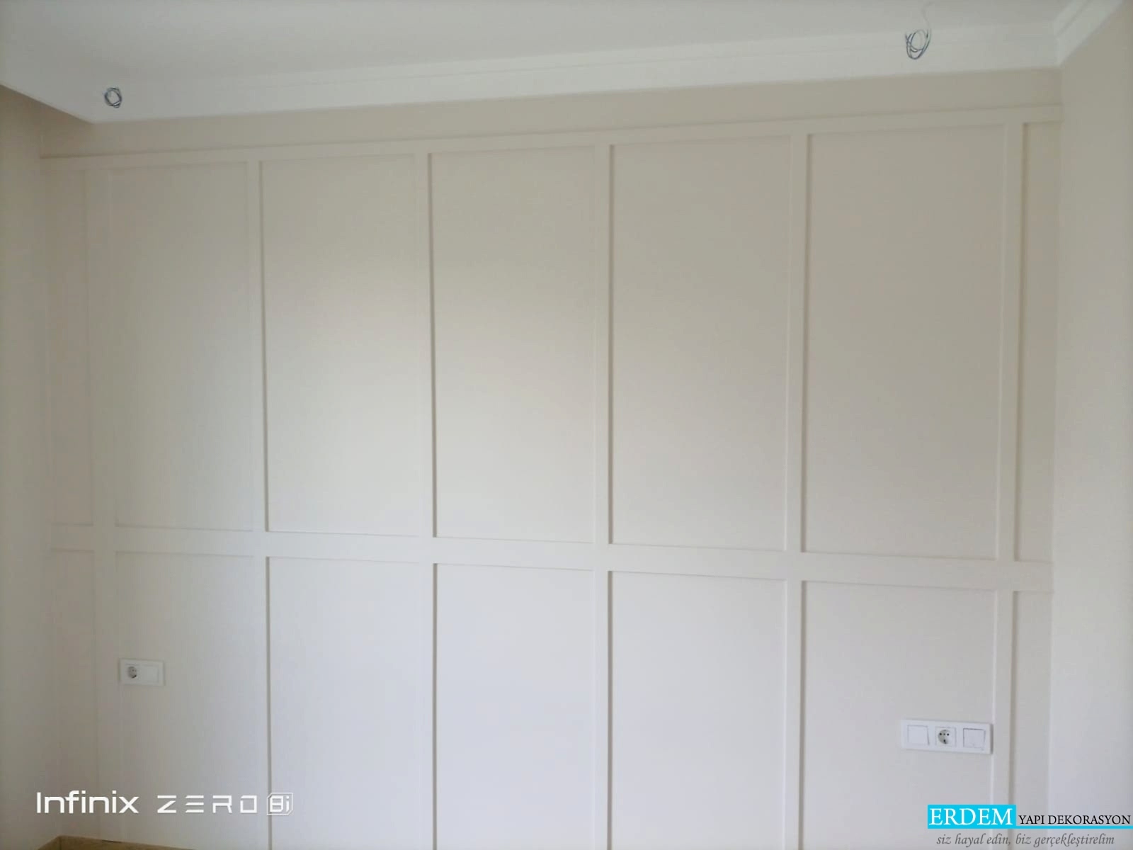 Oturma Odas� Balkon Duvar ��tas� Uygulamas�