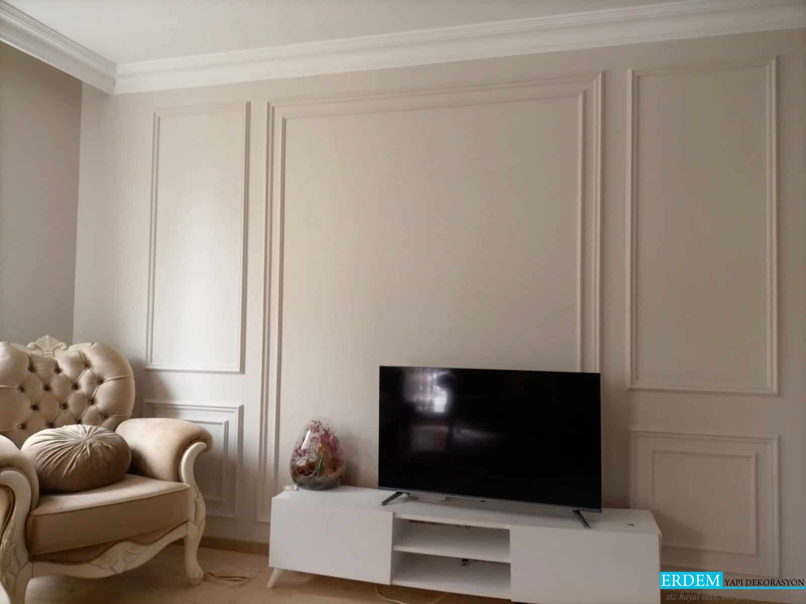 Oturma Odas� Balkon Duvar ��tas� Uygulamas�