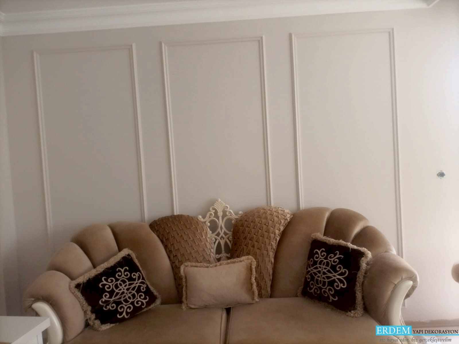 Oturma Odas� Balkon Duvar ��tas� Uygulamas�