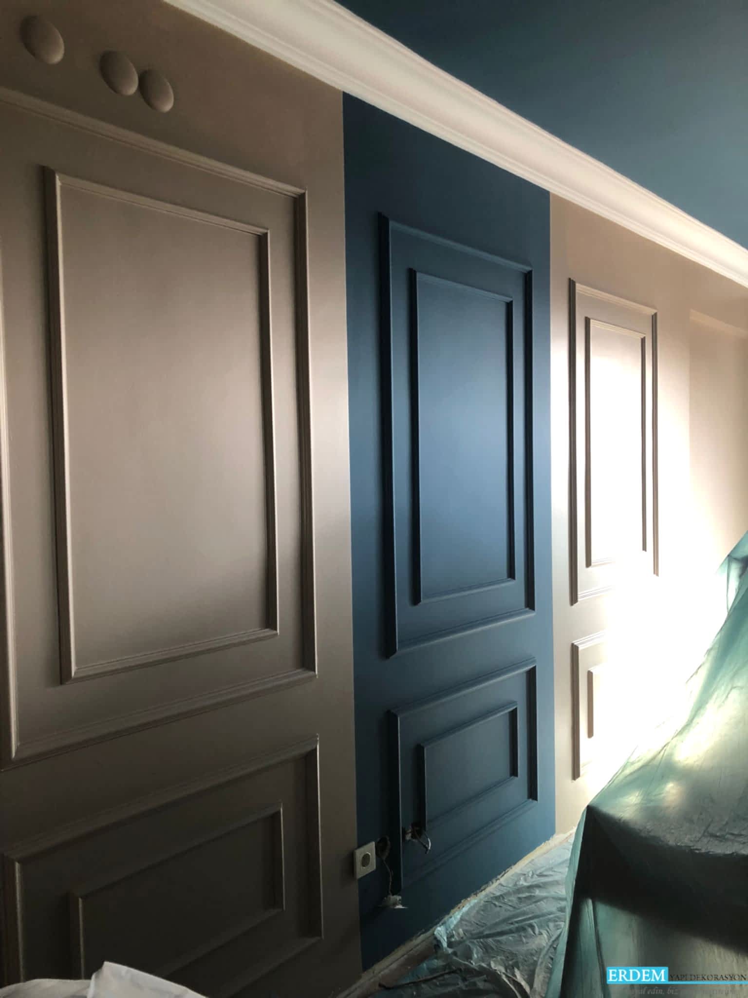 Salon Duvar ��tas� Uygulamam�z