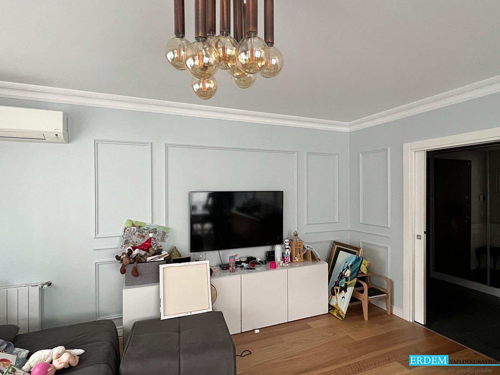 Salon Duvar ��tas� Uygulamam�z