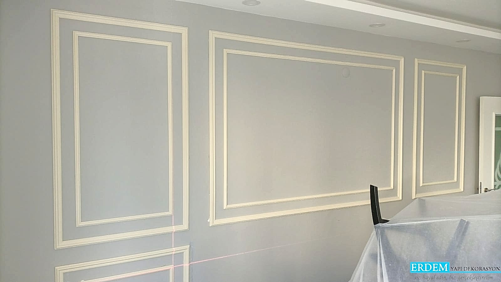 Salon Duvar ��tas� Uygulamam�z