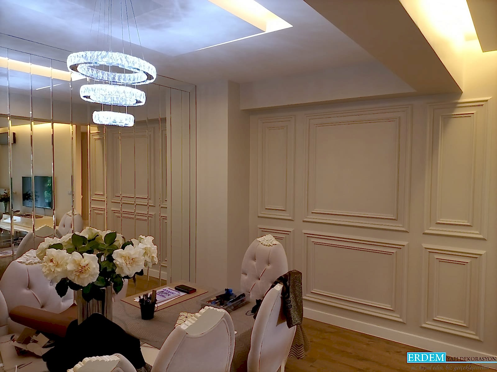 Salon Duvar ��tas� Uygulamam�z