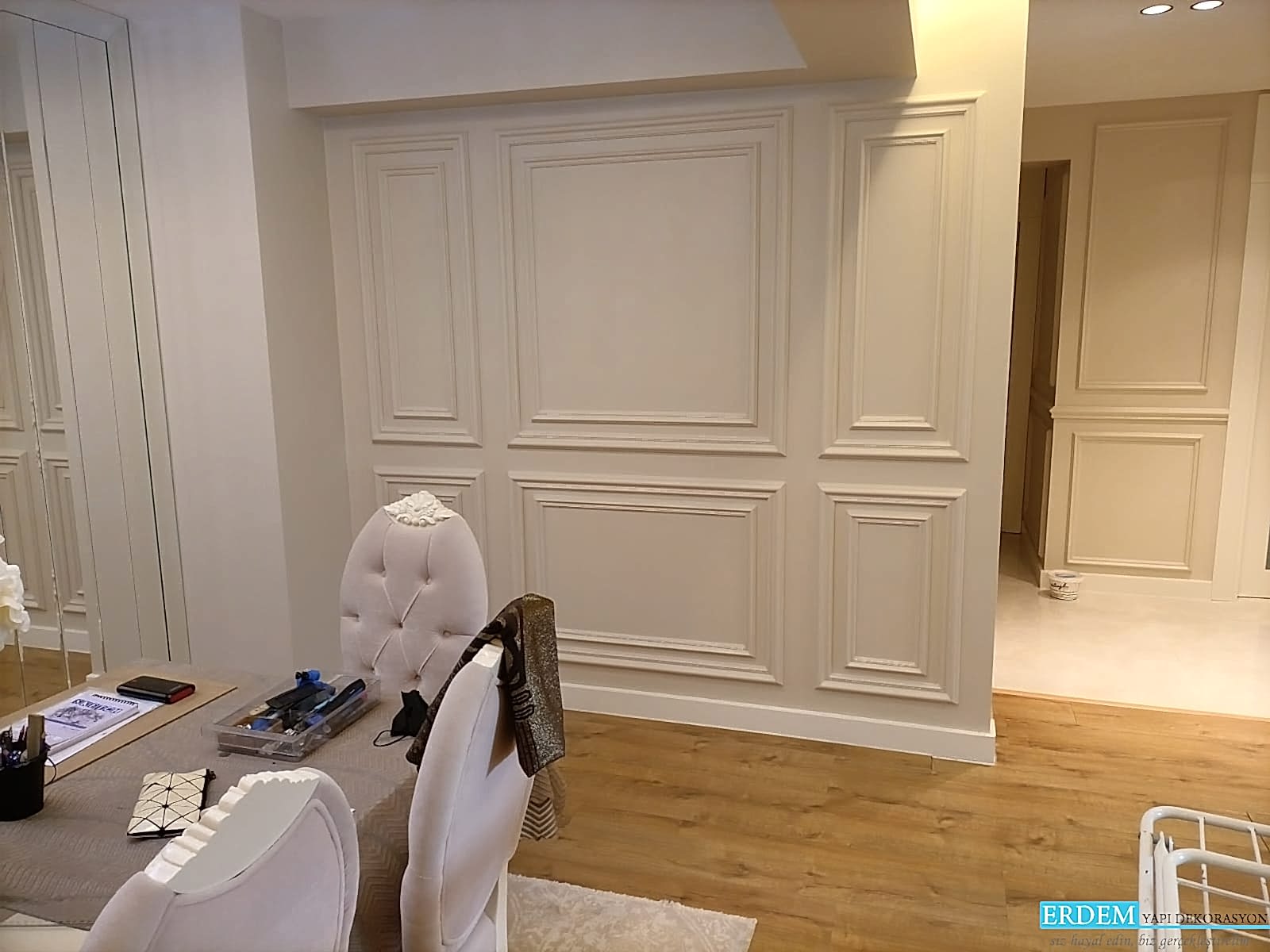 Salon Duvar ��tas� Uygulamam�z