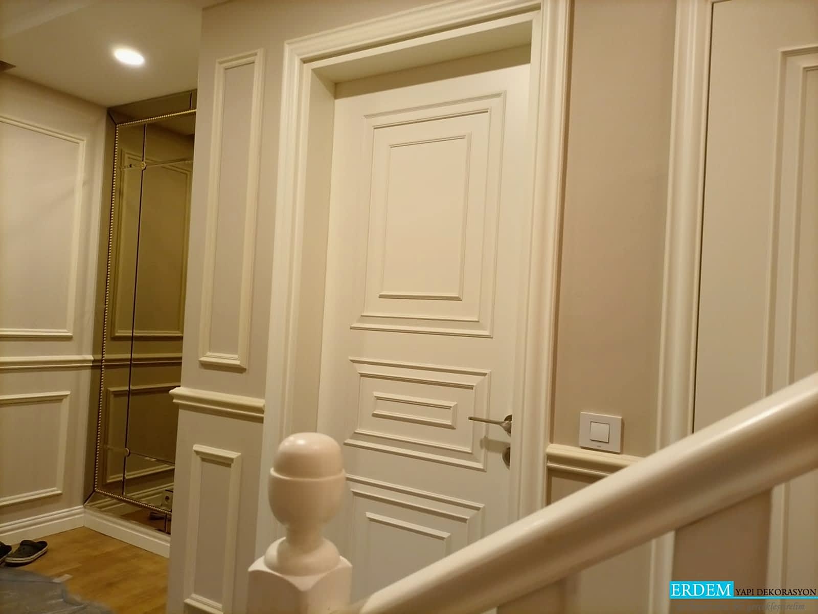 �sk�dar Koridor Merdiven kenarlar� duvar ��tas�