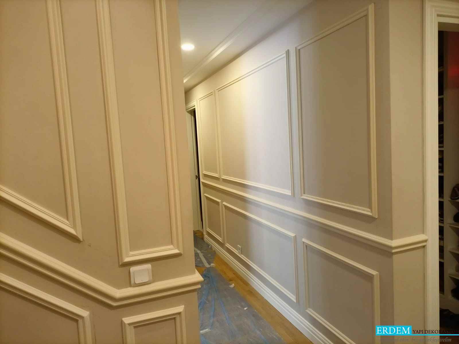 �sk�dar Koridor Merdiven kenarlar� duvar ��tas�