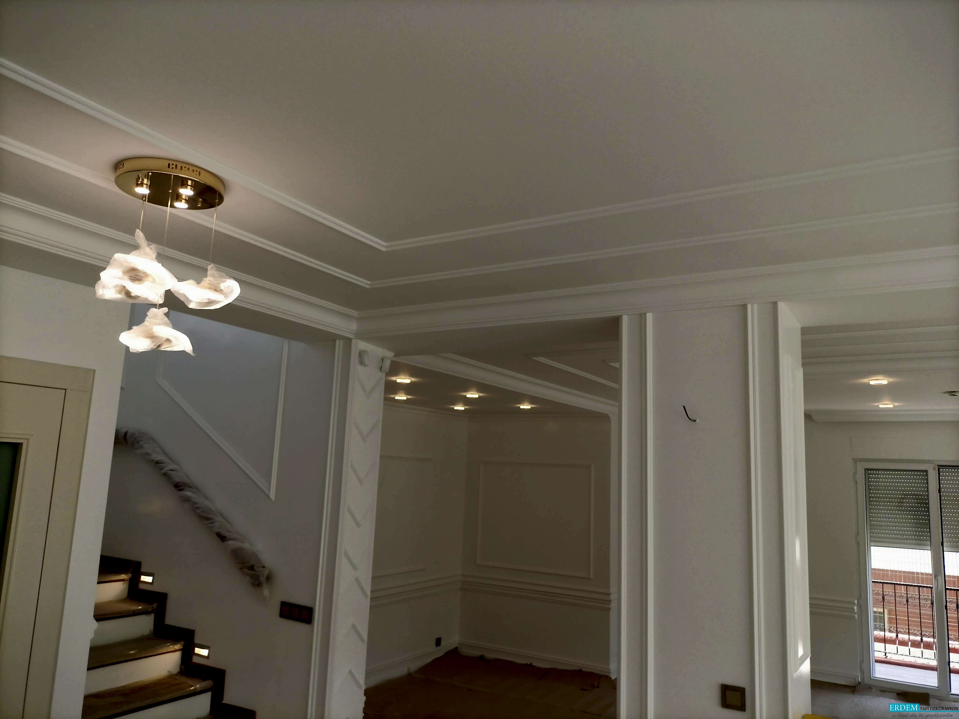 �stinye dubleks merdiven tavan duvar ��talama