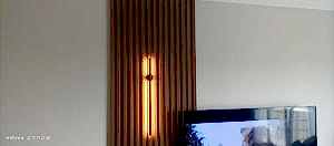 Ah�ap Lambiri Duvar ��talama Bah�e�ehir