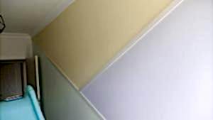 �ocuk odas� asimetrik duvar ��tas�