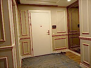 �sk�dar Koridor Merdiven kenarlar� duvar ��tas�