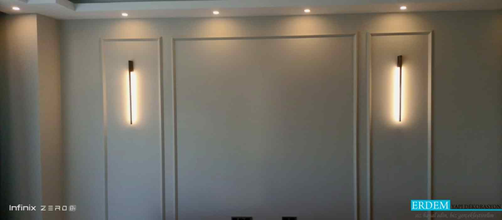Yatak Odas� duvar ��tas� uygulama
