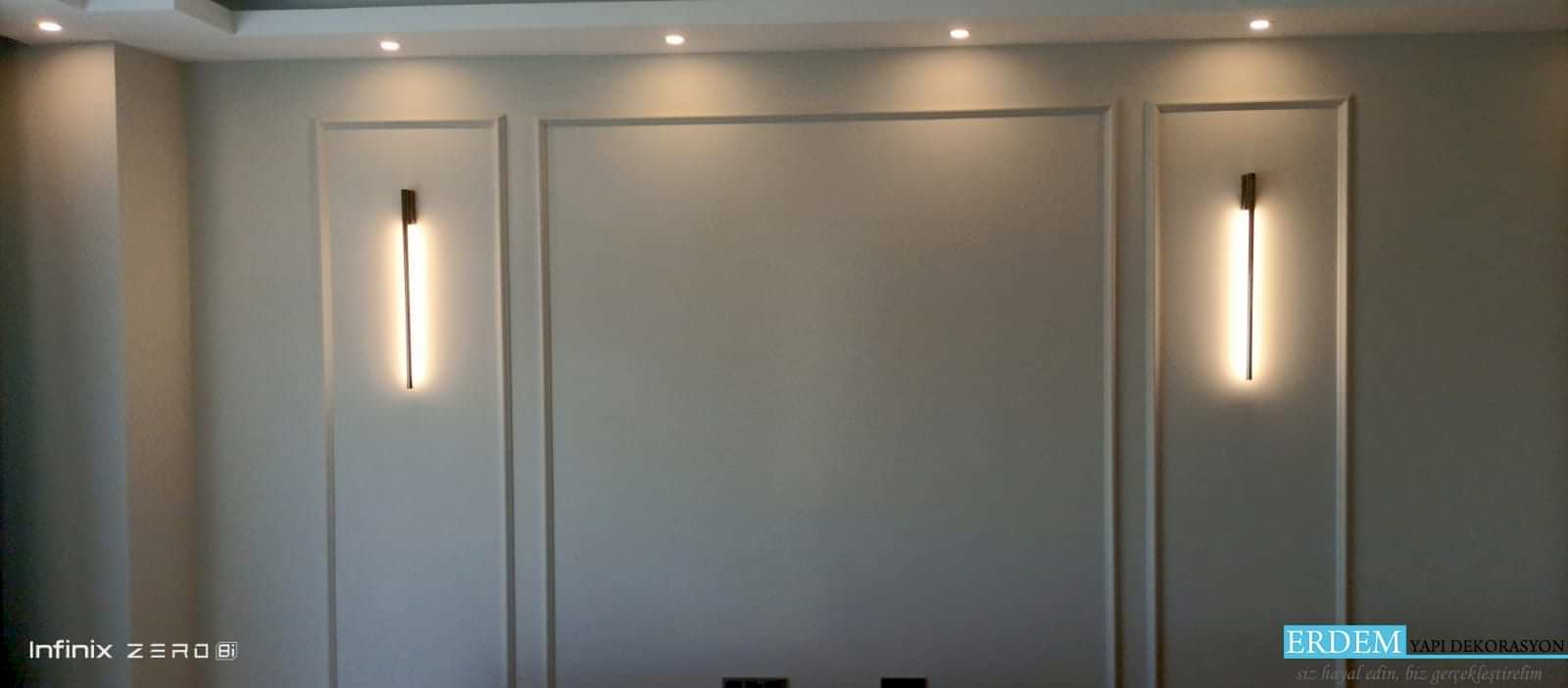 Yatak Odas� duvar ��tas� uygulama