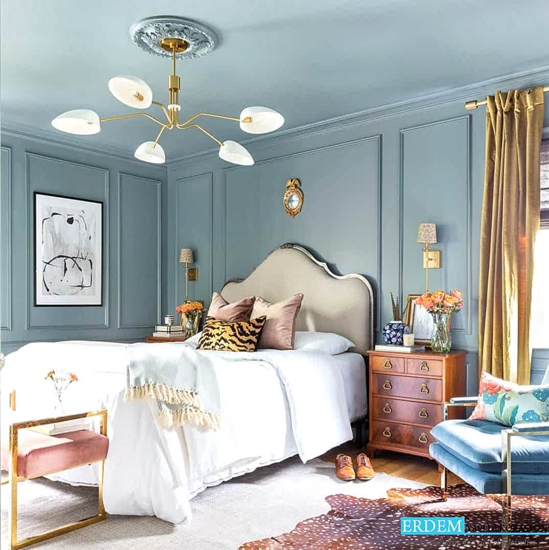 Yatak Odas� duvar ��tas� uygulama