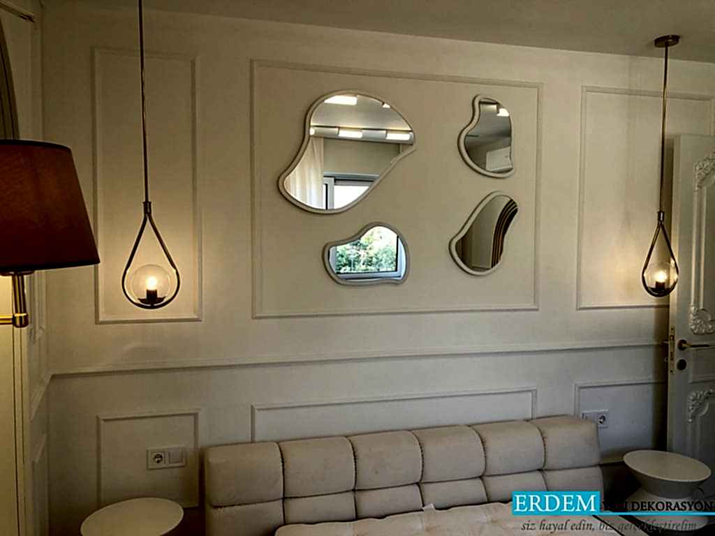 Yatak Odas� duvar ��tas� uygulama